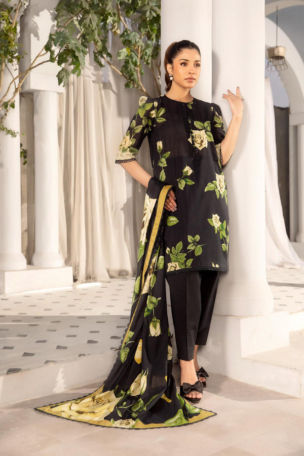 Elaheh printed lawn 3pc