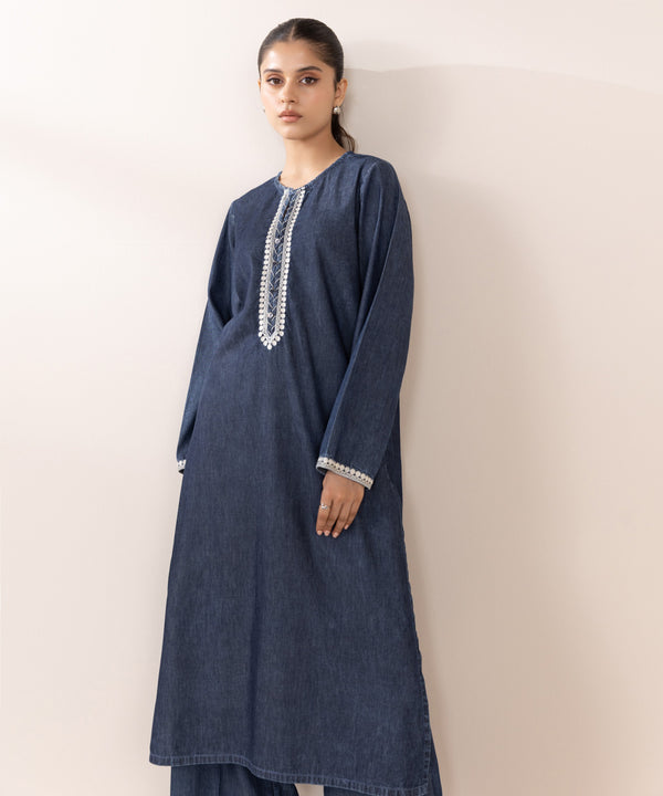 Sapphire emb winter 2pc – Meewan Collection